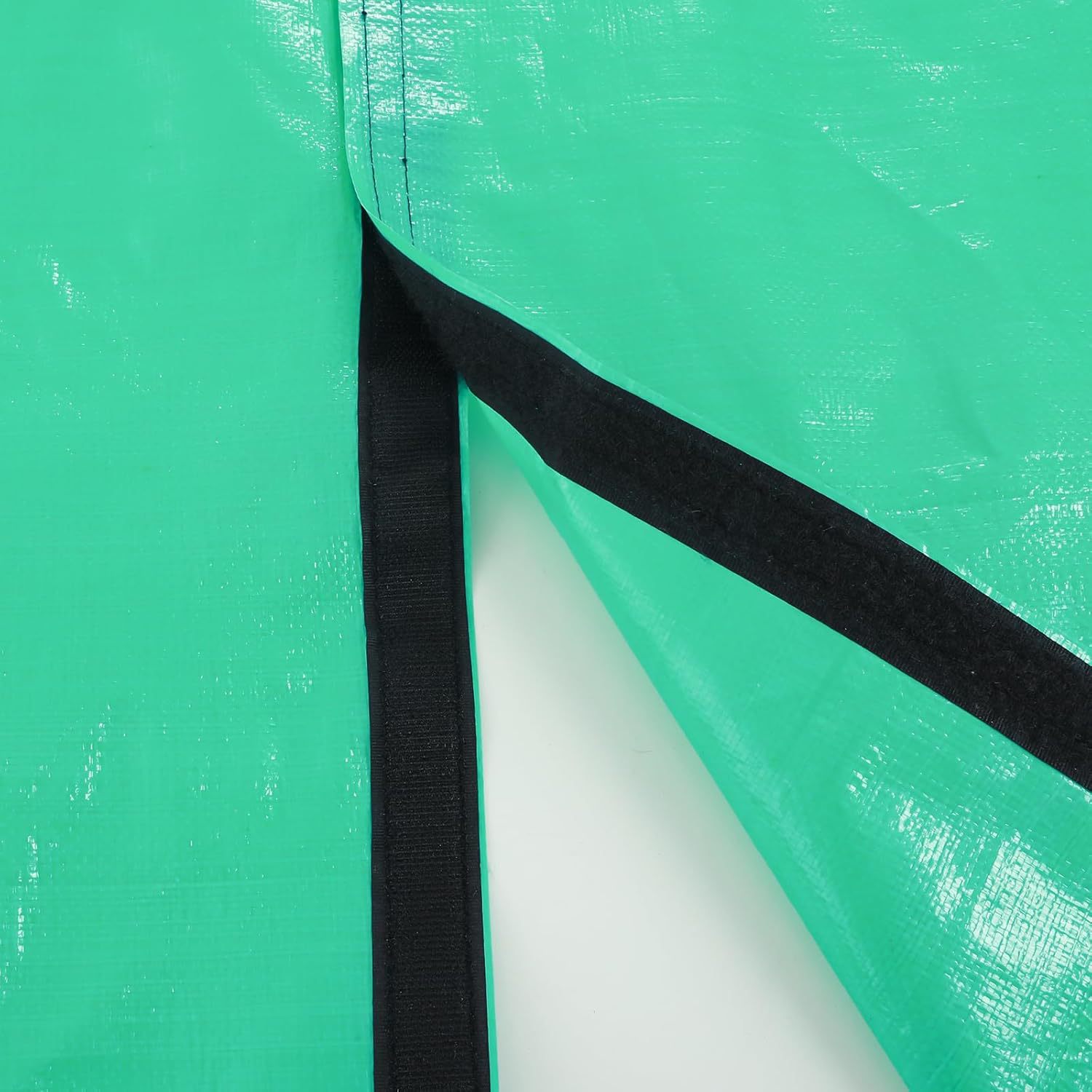 Garden Leaf Collection Tarp with Center Hole - 78.7 Inch - Image 6