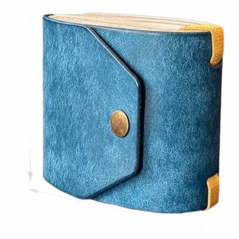 3PCS Red Slim PU Leather Cash Holder and Bill Organizer - Professional Long Wallet with Dual Snap Buttons and Elastic Band for Business, Travel, and Personal Finance - Image 6