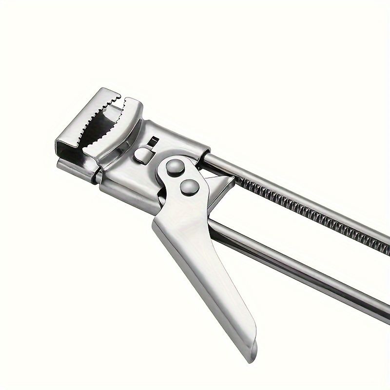 2 Set/4 Pcs Adjustable Jar Opener - Durable Stainless Steel Manual Lid Remover - Effortless Kitchen Gadget for Weak Hands and Seniors, Versatile Multi Size Can Opener, Space Saving Ergonomic Design - Image 4