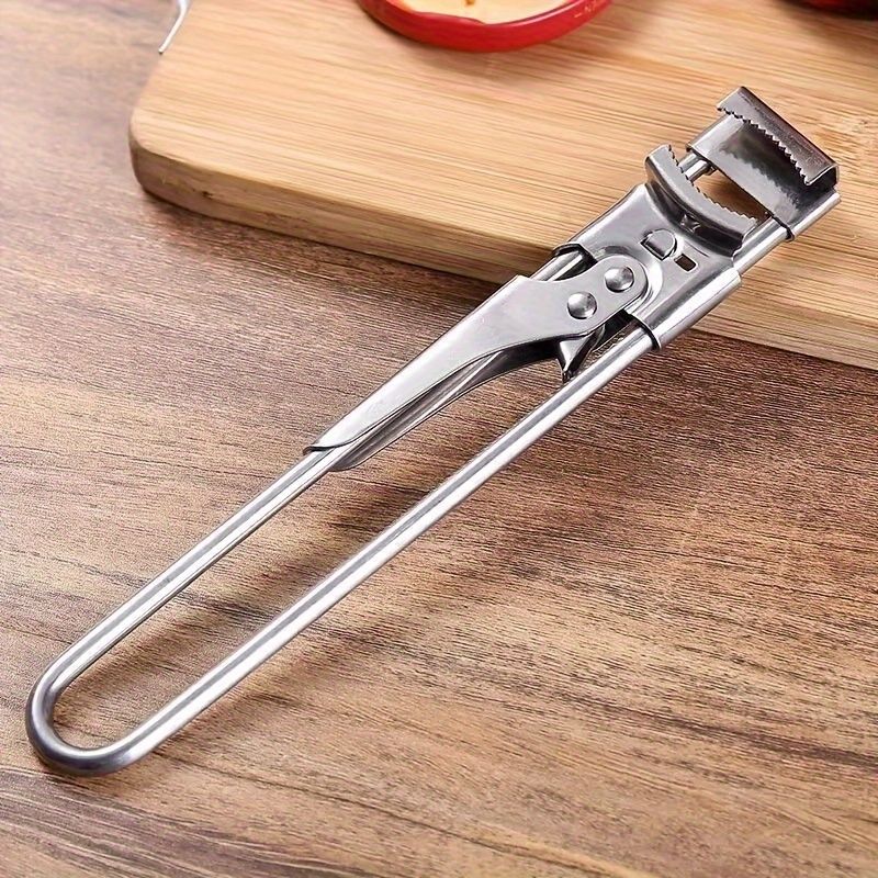 2 Set/4 Pcs Adjustable Jar Opener - Durable Stainless Steel Manual Lid Remover - Effortless Kitchen Gadget for Weak Hands and Seniors, Versatile Multi Size Can Opener, Space Saving Ergonomic Design - Image 6