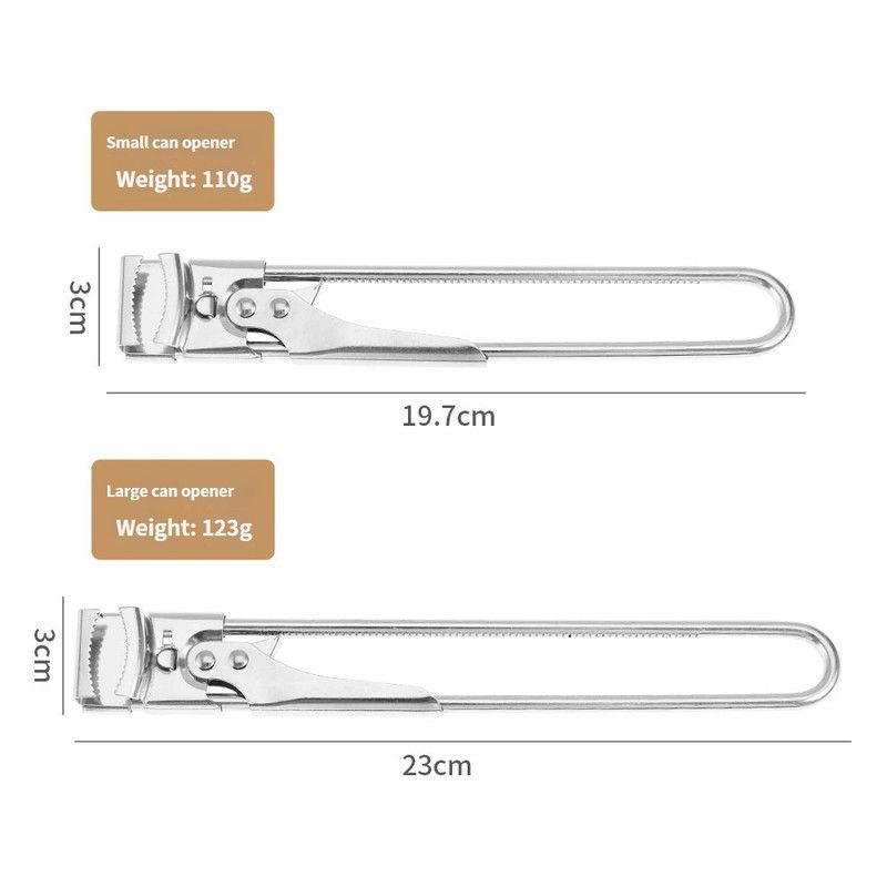 2 Set/4 Pcs Adjustable Jar Opener - Durable Stainless Steel Manual Lid Remover - Effortless Kitchen Gadget for Weak Hands and Seniors, Versatile Multi Size Can Opener, Space Saving Ergonomic Design - Image 7