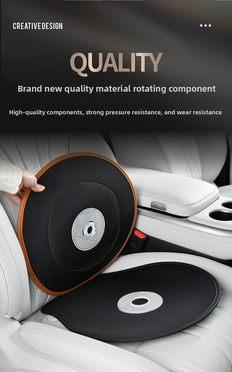 Mint Green 360 Degree Rotating Car Seat Cushion - 53cm Nano Tech Swivel Mobility Aid - Easy Vehicle Entry and Exit for Seniors, Breathable Non Slip Ergonomic Support for Home Office and Travel - Image 8