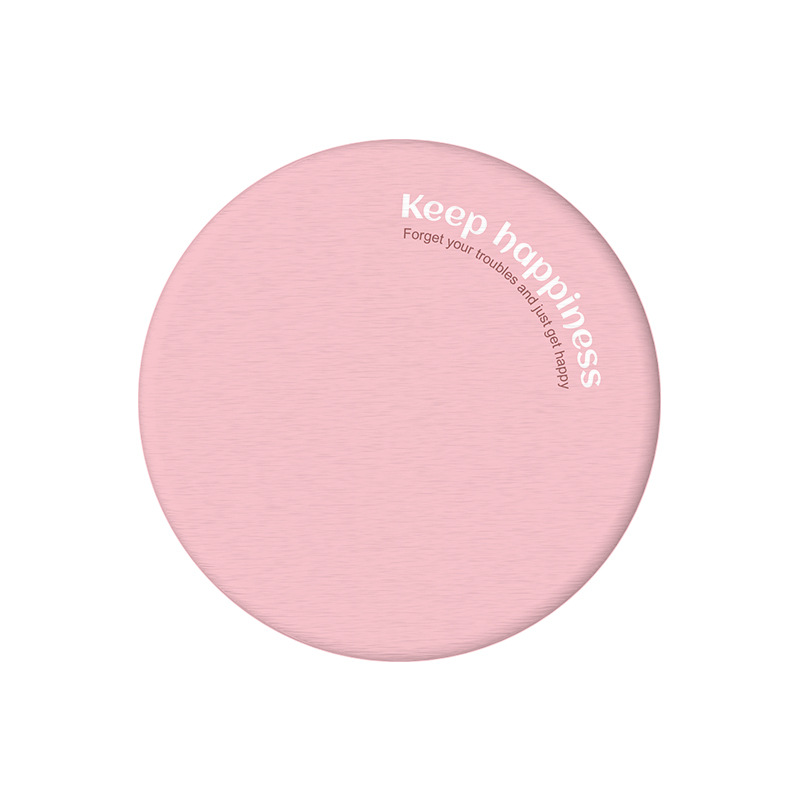 2 Pcs Pink Quick-Dry Natural Diatom Mud Coaster - Absorbent Bathroom Sink Mat for Kitchen and Washroom Use - Image 1