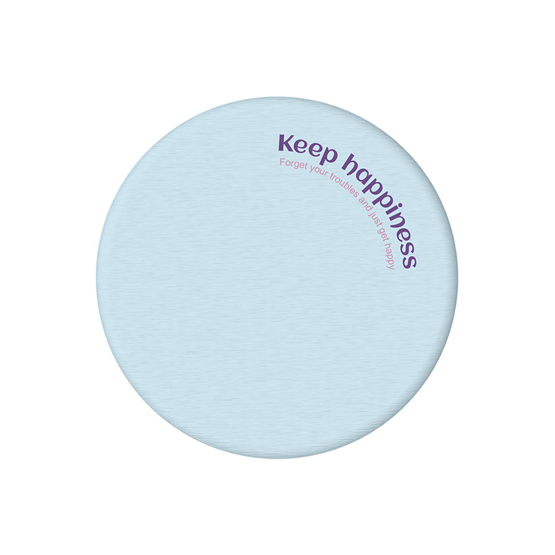 2 Pcs Blue Quick-Dry Natural Diatom Mud Coaster - Absorbent Bathroom Sink Mat for Kitchen and Washroom Use - Image 1