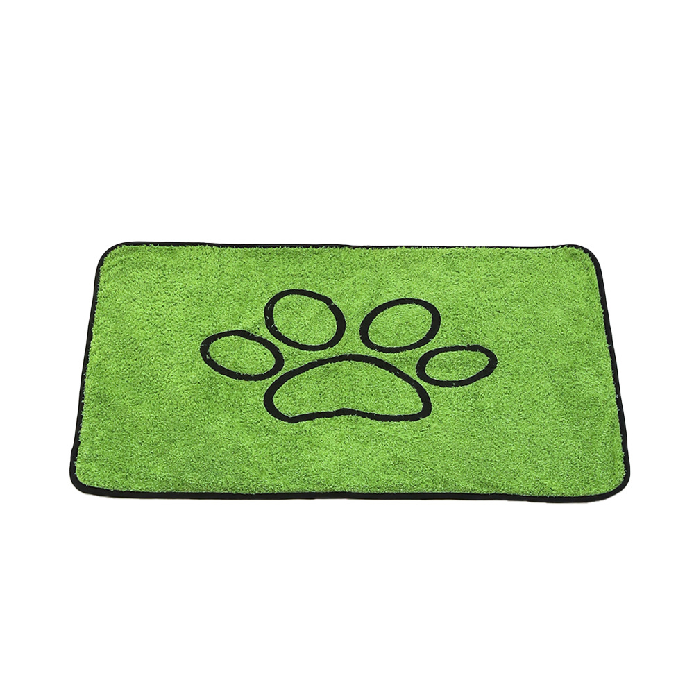 2 Pcs Artificial Grass Pet Mat – Soft, Fast-Drying & Non-Slip Sleeping Pad for Cats and Dogs(90*104cm) - Image 2