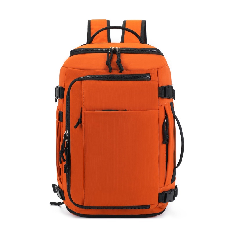 Orange Stylish & Spacious Backpack – Lightweight, Expandable Travel & Daily Use Rucksack (31×20×43cm) - Image 1