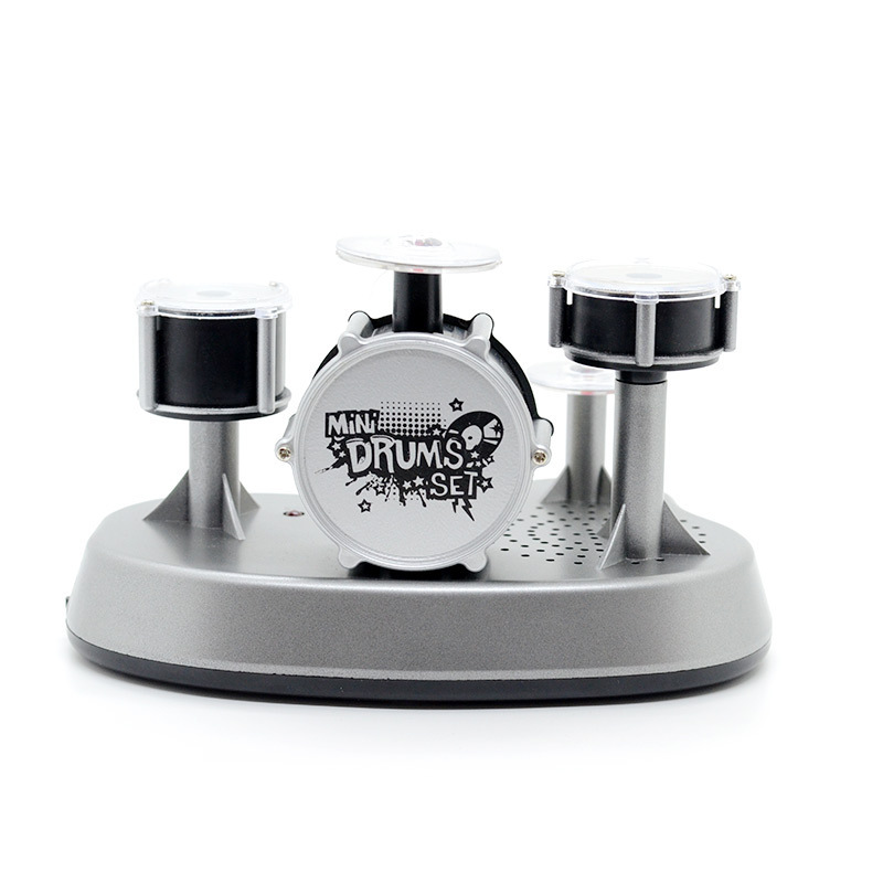 Mini Electronic Finger Drum Set Touch Sensitive Desktop Percussion Toy with Light-Up Game Mode Novelty Gift for Kids and Musicians - Image 1