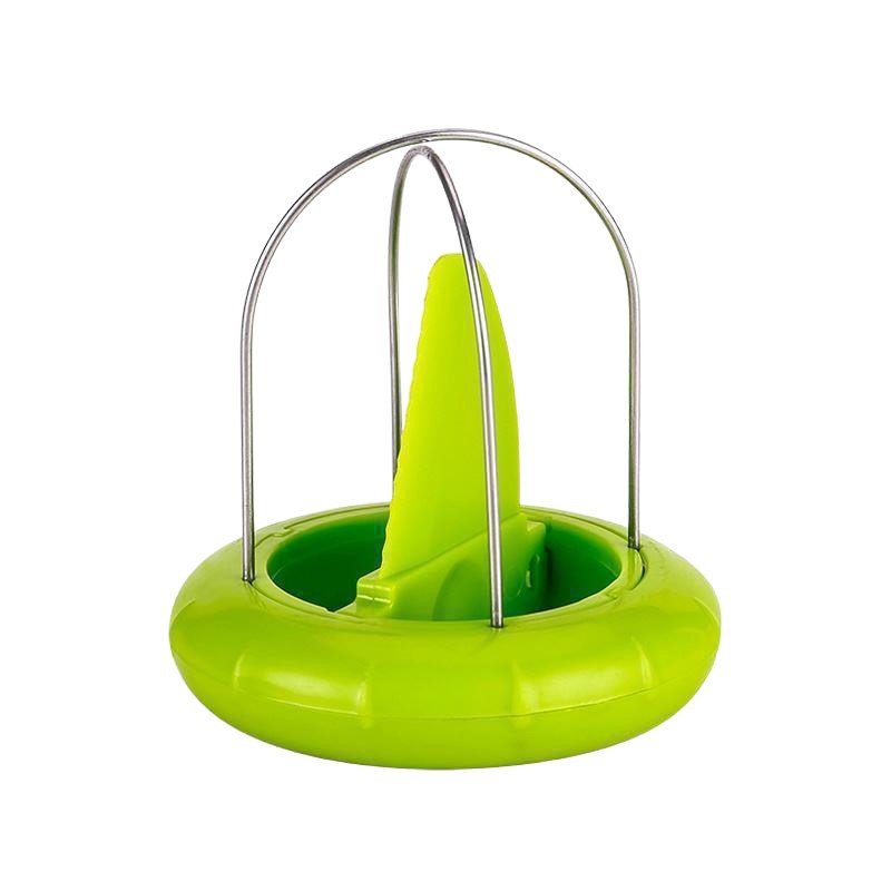 Green 4 Pack Kiwi Fruit Cutter and Peeler Tool with Detachable Knife - Stainless Steel Wire Slicer for Dragon Fruit & Soft Fruits - Mess-Free Kitchen Gadget - Image 1