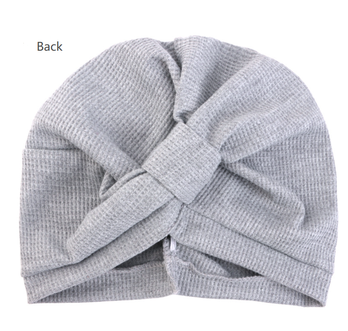 Wine Red 3 Pack Women's Cotton Waffle Knit Turban Headwrap - Thickened Indian Style Beanie Cap - One Size Fits All for Australian Daily Wear - Image 3