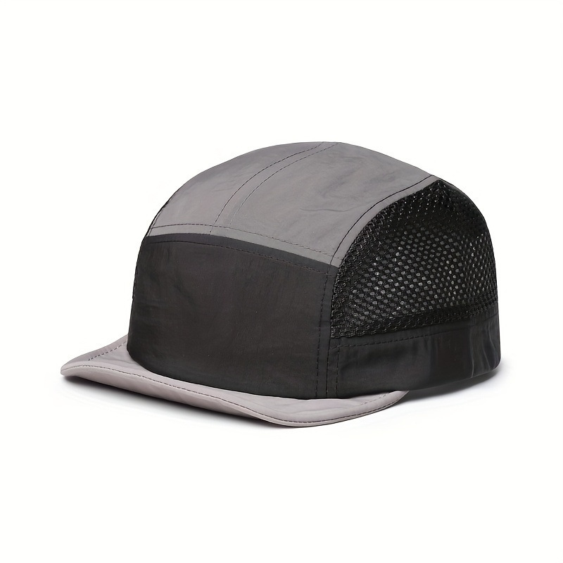Black-grey UPF 50+ Quick-Dry Outdoor Sun Hat with Breathable Mesh - Lightweight Adjustable Cap for Hiking, Camping and Fishing in the Australian Sun - Image 1