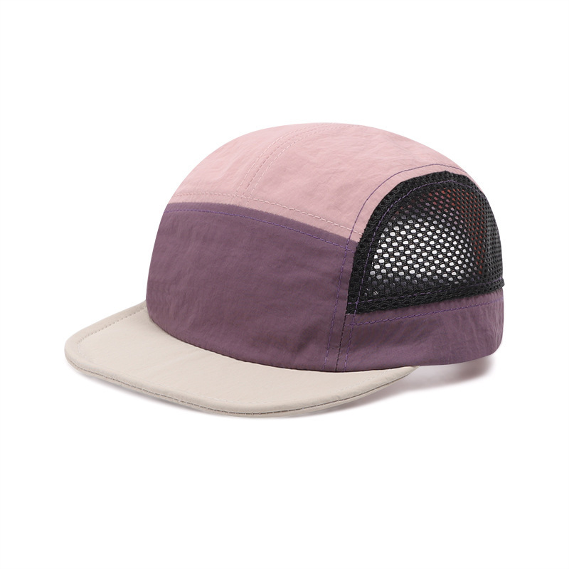 Purple-pink UPF 50+ Quick-Dry Outdoor Sun Hat with Breathable Mesh - Lightweight Adjustable Cap for Hiking, Camping and Fishing in the Australian Sun - Image 1
