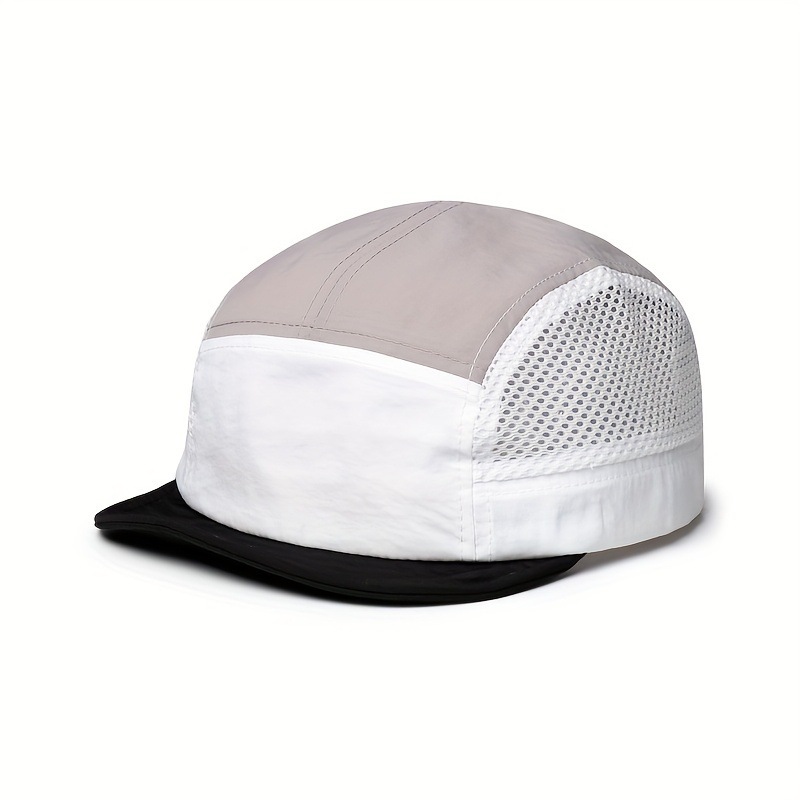 White UPF 50+ Quick-Dry Outdoor Sun Hat with Breathable Mesh - Lightweight Adjustable Cap for Hiking, Camping and Fishing in the Australian Sun - Image 1