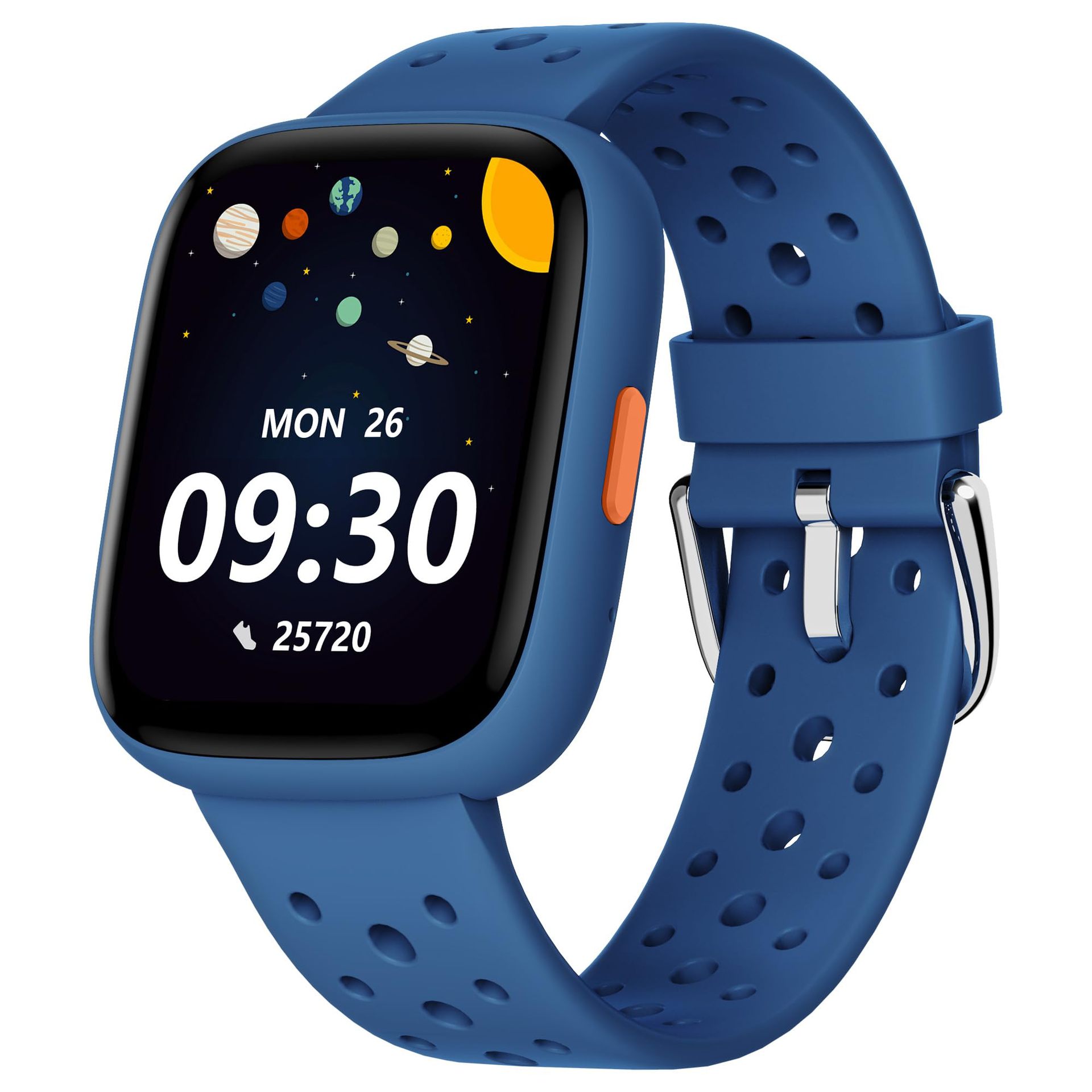 Blue Kids Smart Watch Fitness Tracker with Pedometer Heart Rate Monitor and 14 Sport Modes IP68 Waterproof Watch for Boys and Girls - Image 1