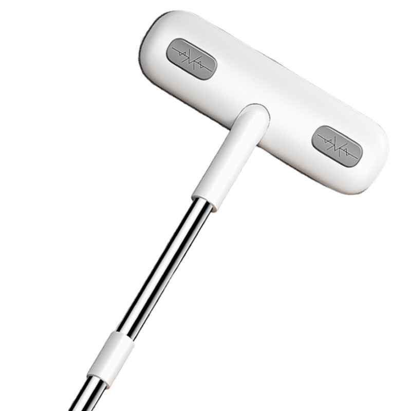 2-in-1 Window Fly Screen Cleaner Brush with Extendable 82cm Stainless Steel Handle Multifunctional Mesh Cleaning Tool for Wet and Dry Use on Glass and Carpets - Image 1