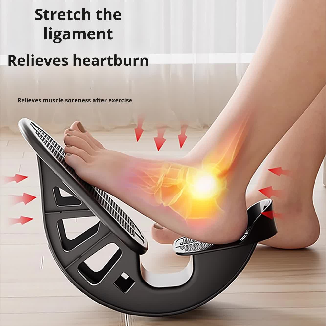 2 PCS Foot Rocker Calf Stretcher - Ankle & Lower Leg Stretching Board for Plantar Fasciitis & Achilles Relief - Anti-Slip Balance Wedge for Home & Office - Heavy Duty Blue - Image 6