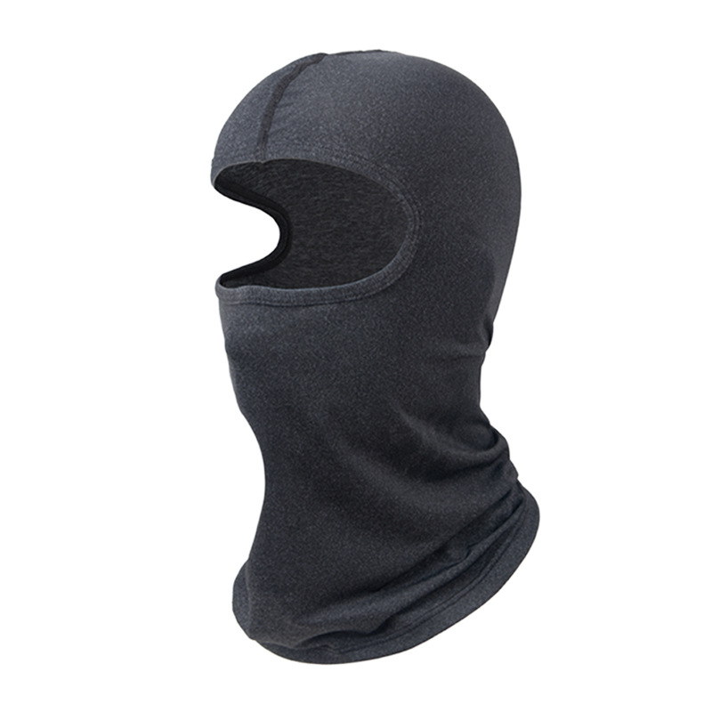 Cooling Balaclava Face Mask UPF50+ Sun Protection - Breathable Helmet Liner for Cycling Motorcycling & Fishing - Quick Dry Moisture Wicking - Grey - Image 1