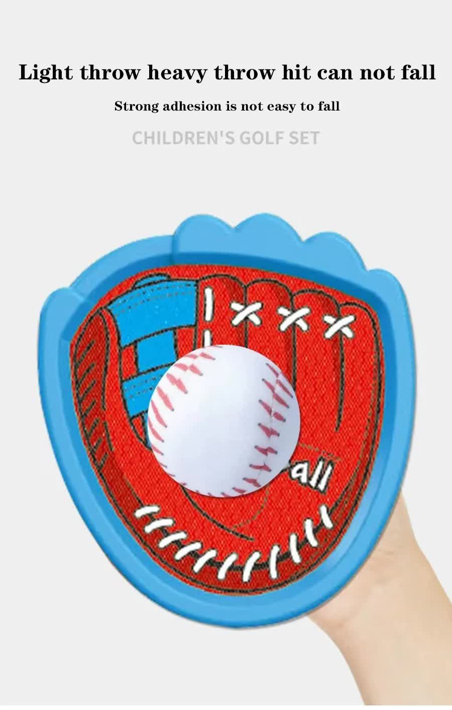 LED Light Up Toss and Catch Game Set - 2 Glowing Blue Paddles & 3 Sticky Basketball - Fun Outdoor Beach & Camping Toy for Kids & Adults - Includes Mesh Storage Bag - Image 5