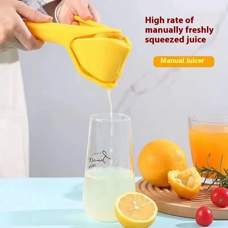 Foldable Manual Lemon Squeezer & Citrus Juicer - Portable Handheld Fruit Press for Fresh Orange & Lime Juice - Space Saving Kitchen Tool - Green - Image 4