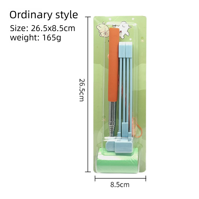 Portable Telescopic Dog Poop Scooper Large Size No Touch Waste Collector with Extendable Handle for Medium to Large Dogs over 15kg - Image 1