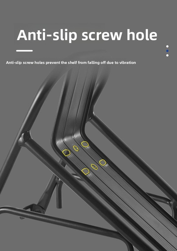 Aluminium Alloy Bicycle Front Rack Carrier Heavy Duty Fork Mount Cargo Shelf for MTB Mountain Bike Disc and V-Brake Touring Black - Image 8