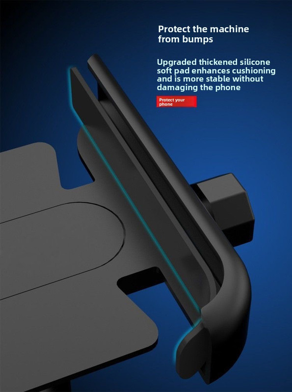 Universal Aluminium Motorcycle Phone Holder Rearview Mirror Mount 360 Rotation Anti-Shake M3 Metal for Motorbike Scooter Black - Image 4