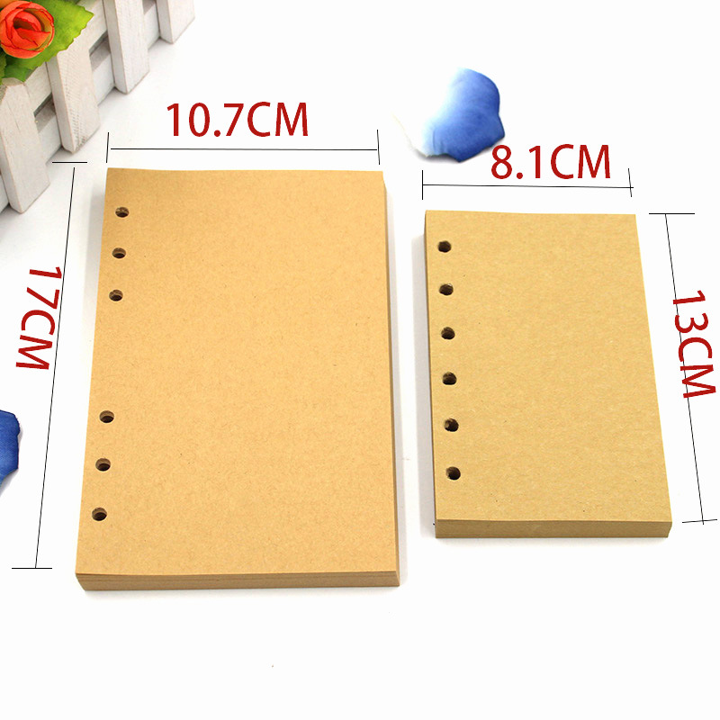 2-Pack A6 Nautical Vintage PU Leather Student Notebook - Pirate Style Strapped Diary with 150 Pages of Refillable Kraft Paper(Brown) - Image 4
