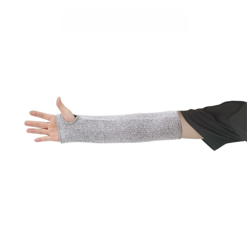 One-Pair 5 Level Cut-Resistant Arm Protection Sleeves(40CM) - Anti-Slash & Anti-Puncture Heavy Duty Safety Guard for Butchering & Construction - Image 1