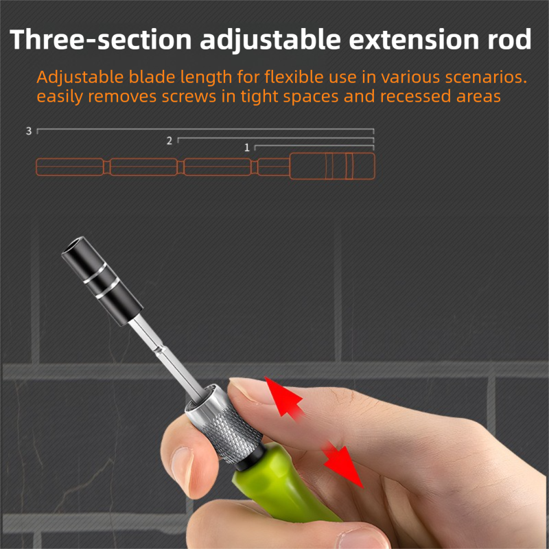 32-in-1 Precision Screwdriver Tool Set - Compact Magnetic Tool Kit for Professional Electronics & Cars Repair - Image 3