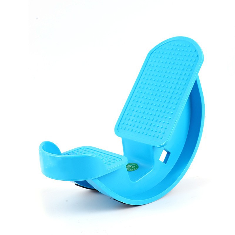 1-Pair Blue Reinforced Calf Stretcher Slant Board - Professional Non-Slip Achilles Tendon & Hamstring Stretcher for Physical Therapy, Yoga & Fitness - Image 1
