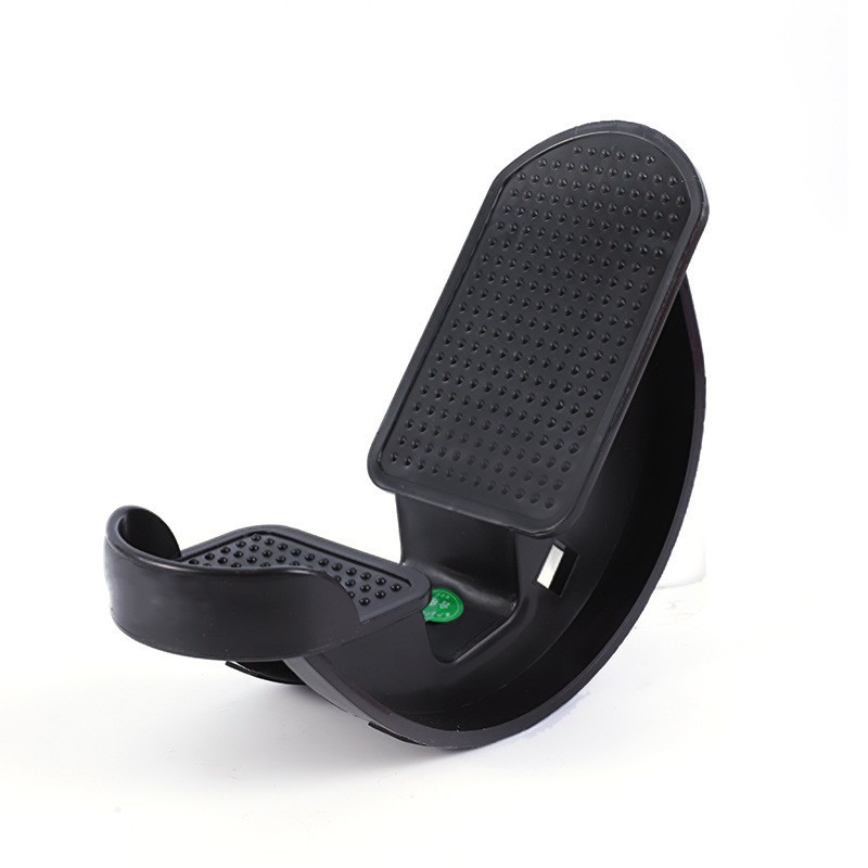 1-Pair Black Reinforced Calf Stretcher Slant Board - Professional Non-Slip Achilles Tendon & Hamstring Stretcher for Physical Therapy, Yoga & Fitness - Image 1