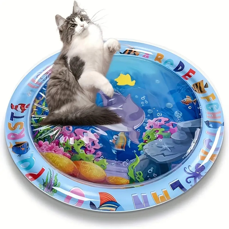 Portable Outdoor 60CM Cooling Pad for Pets & Kids - Summer Cooling Fountain for Backyard & Garden - Image 1