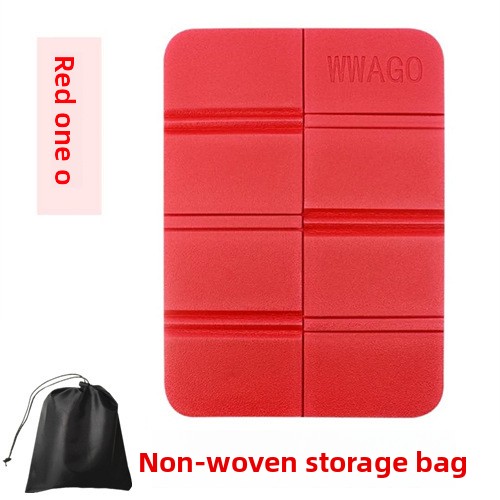 5 Pack Red Portable Folding Foam Seat Pads Waterproof Damp Proof Mats for Park Camping Beach Hiking Australian Outdoor Activities - Image 1