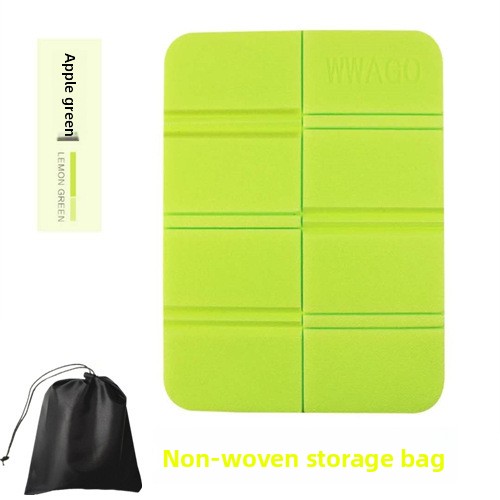 5 Pack Apple green Portable Folding Foam Seat Pads Waterproof Damp Proof Mats for Park Camping Beach Hiking Australian Outdoor Activities - Image 1