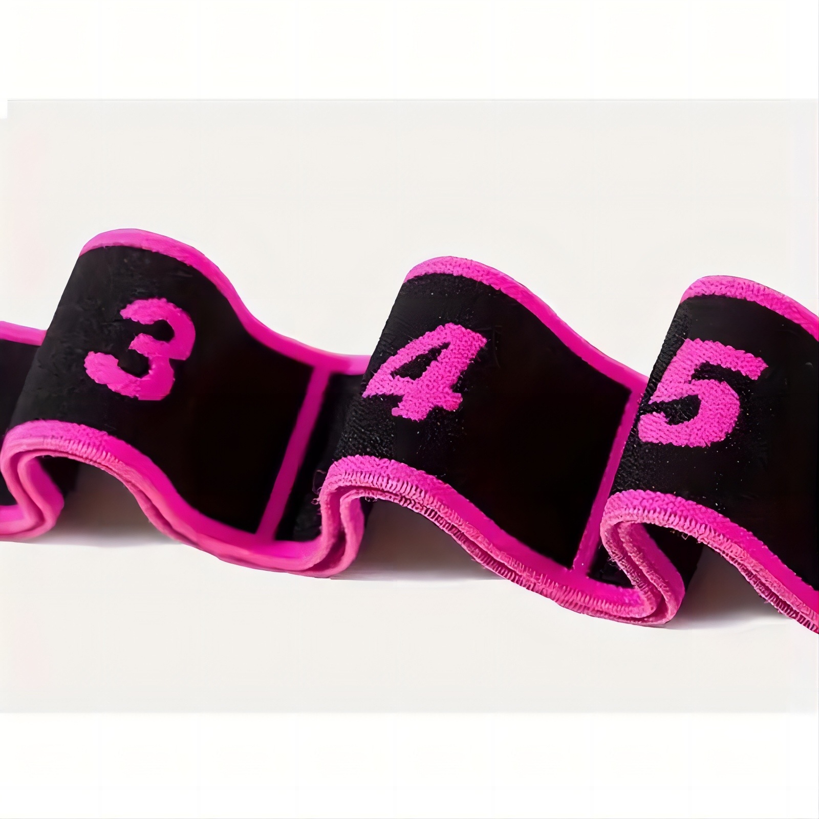 Purple 3 Pack Multi-Loop Yoga Stretching Strap with Numbered Sections 90cm Elastic Resistance Band for Dance Pilates Body Sculpting Australian Fitness Gear - Image 2