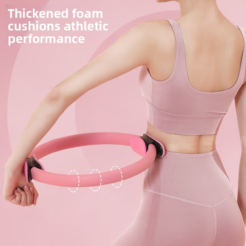 Purple Pilates Ring Exercise Tool – High-Elasticity Yoga Ring for Core Strength, Postpartum Recovery, Glute Toning & Full-Body Workout (Unisex) - Image 5