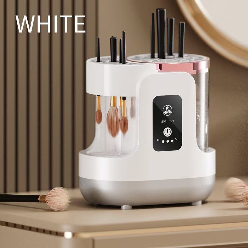 Automatic Electric Makeup Brush Cleaner with UV Sterilization & Fast Drying – Rechargeable, One-Touch Cleaning for Home & Travel - Image 1