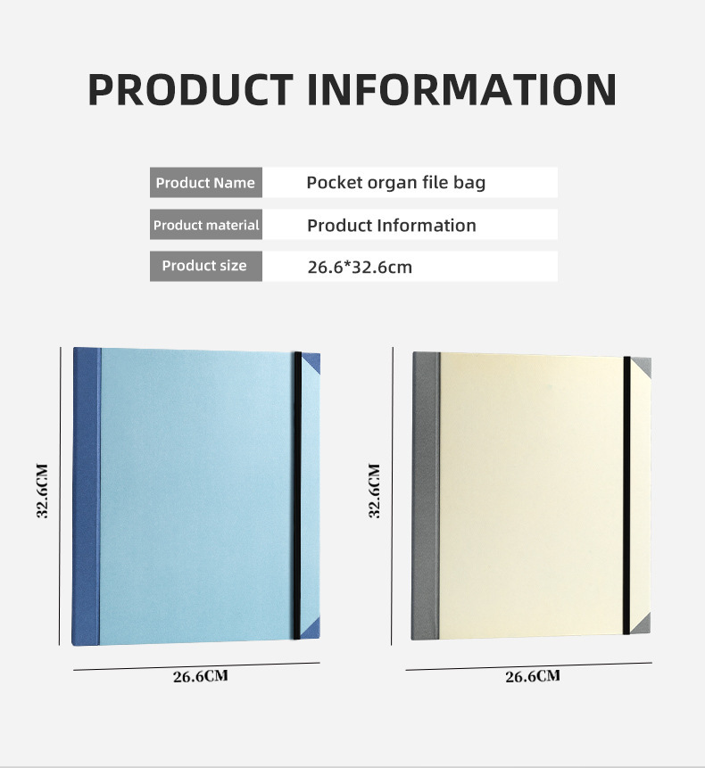 Khaki Important Document Organizer Folder with 10 Manila Envelopes and Acid-Free Paper for Home Office Estate Planning and Aussie Travel - Image 5