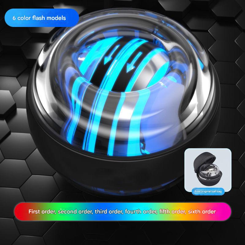 Black LED Gyro Ball Wrist Power Trainer with Digital Counter and Auto-Start Zinc Alloy Core for Grip Strength and Stress Relief in Australian Homes - Image 1
