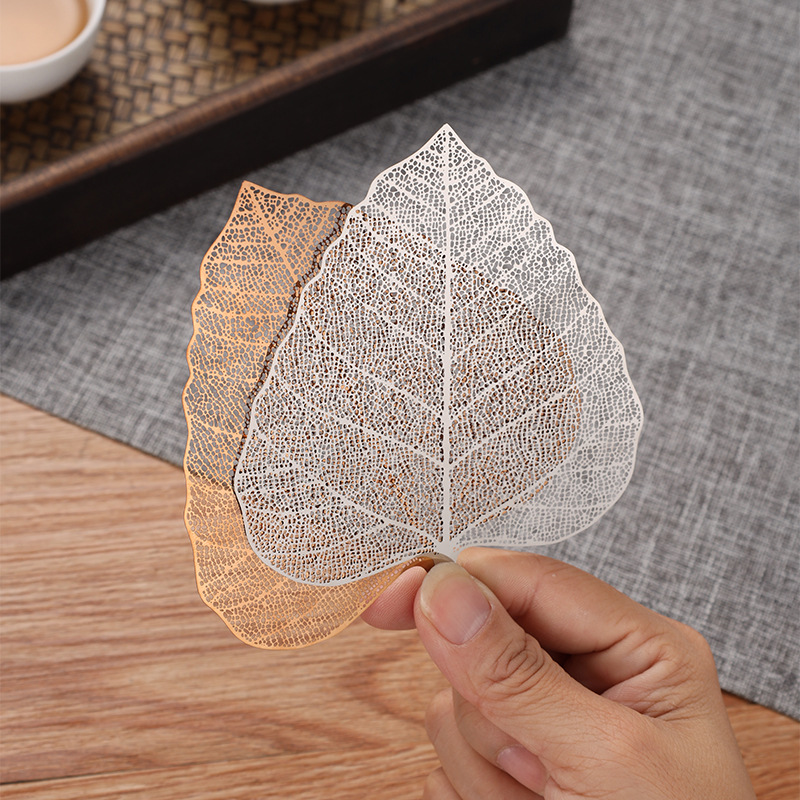 5-PCS Golden 304 Stainless Steel Bodhi Leaf Tea Strainer Creative Fine Mesh Tea Filter Infuser for Loose Leaf Tea Australian Home Tea Set Accessory - Image 2
