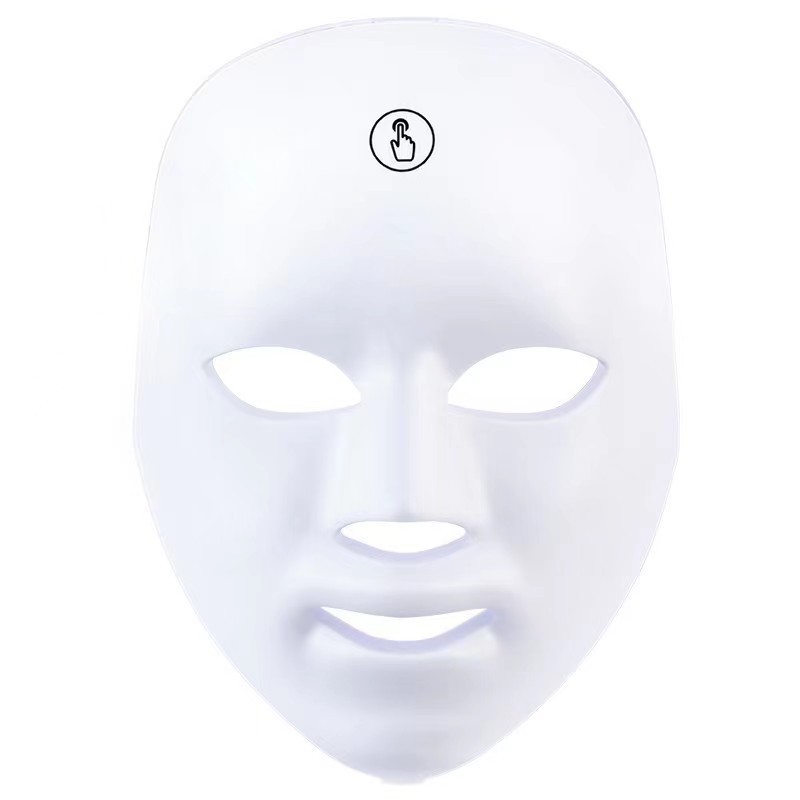 7-Color LED Face Mask with 112 Photon LED Chips Lightweight 290g Beauty Device for Home Skincare and Facial Comfort in Australia - Image 1