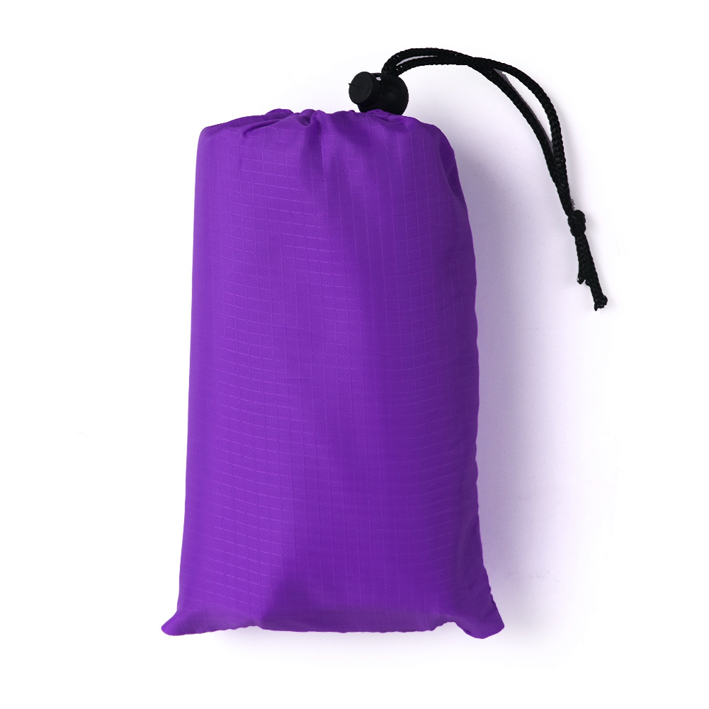 Purple Extra Large Waterproof Beach Mat 1.8x2m Sand-free Portable Picnic Blanket 260g Lightweight for Australia Outdoor Camping - Image 1