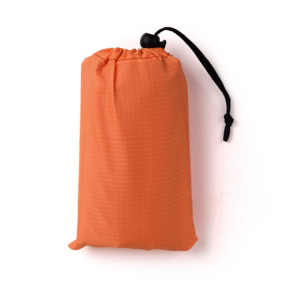 Orange Extra Large Waterproof Beach Mat 1.8x2m Sand-free Portable Picnic Blanket 260g Lightweight for Australia Outdoor Camping - Image 1
