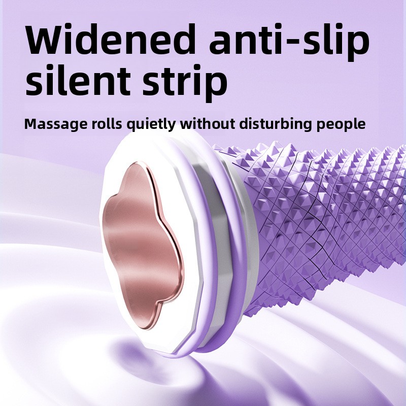 Purple Foot Massage Roller for Arch Support and Plantar Fasciitis Relief Durable Fascia Massage Tool with 500 Pressure Points for Local Home Office Wellness - Image 3