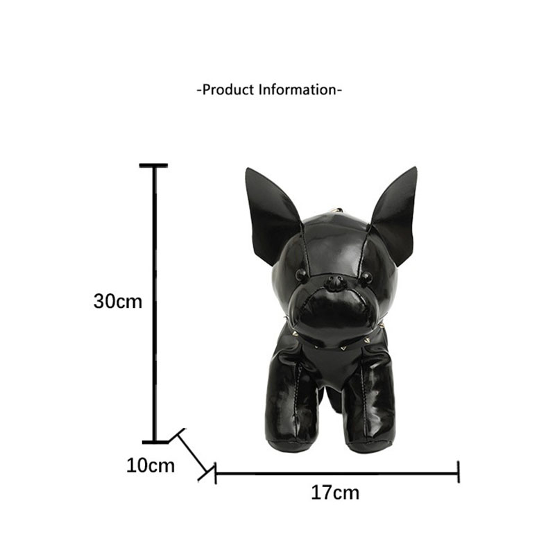 Silver French Bulldog Shaped Crossbody Bag PU Leather Animal Design for Daily Outings Fashionable and Lightweight Accessory for Local Trendy Women - Image 5