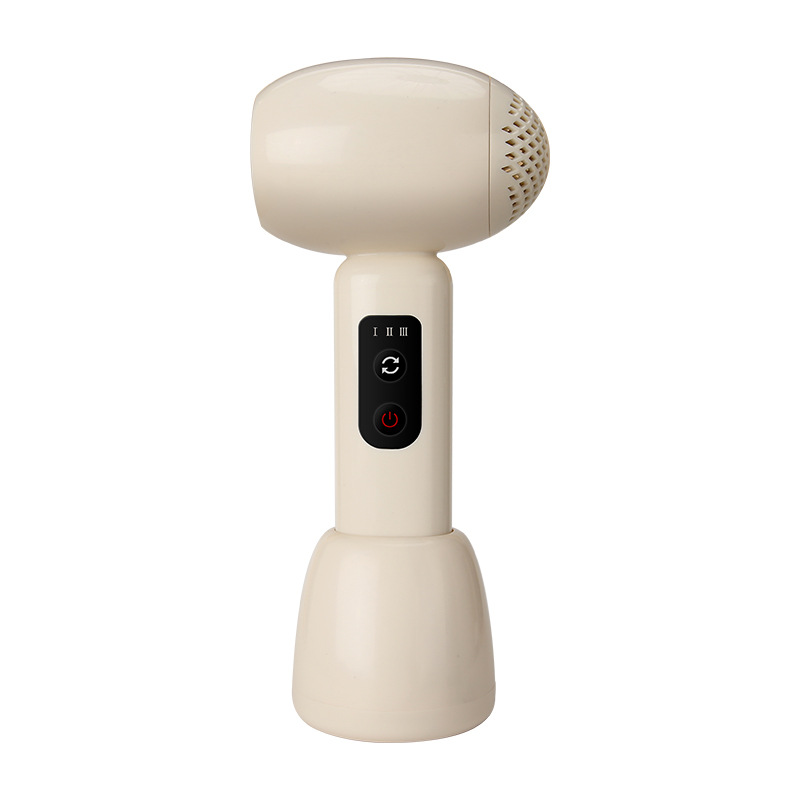 White Wireless Baby Hair Dryer with Constant Temperature and Negative Ion Technology for Gentle Hair and Skin Care, Ideal for Infants and Toddlers - Image 1