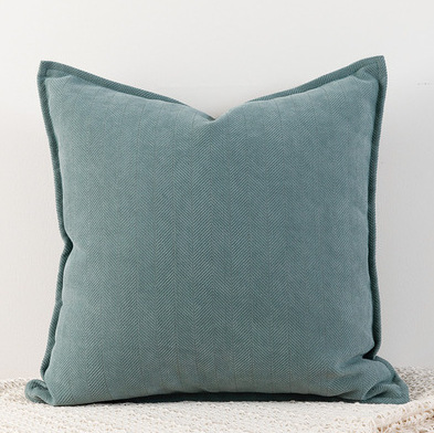 London fog Nordic Herringbone Chenille Pillowcases 2 Pack 45x45cm for Sofa and Bed Soft Decorative Cushion Covers No Inserts Included Local Standard Fit Home Styling - Image 1