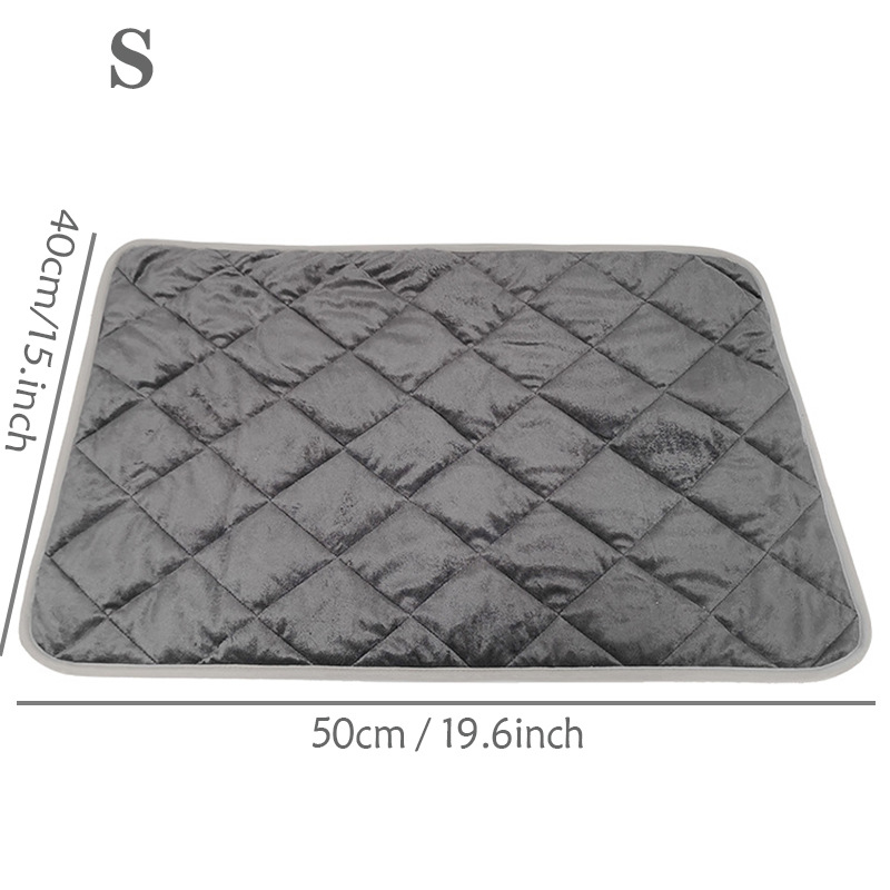 Self-Warming Pet Mat with Heat Reflective Technology for Dogs and Cats Waterproof No Electricity Needed Comfortable Winter Pad for Local Pet Owners(40*50cm) - Image 1