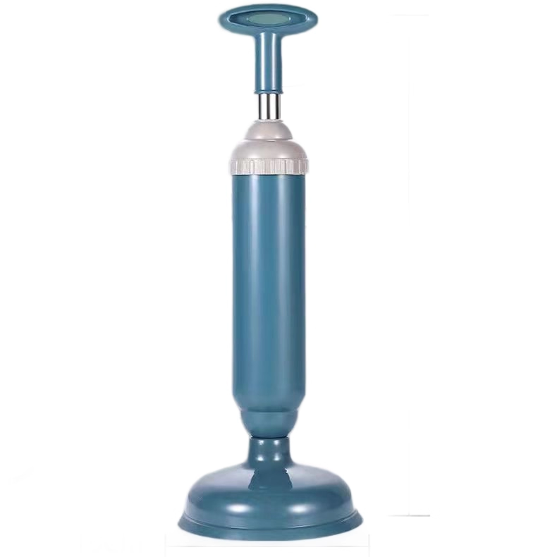 Blue High-Pressure Toilet Plunger with Vacuum Seal – Powerful Drain Unclogger for Toilets, Sinks & Drains (45cm) - Image 1
