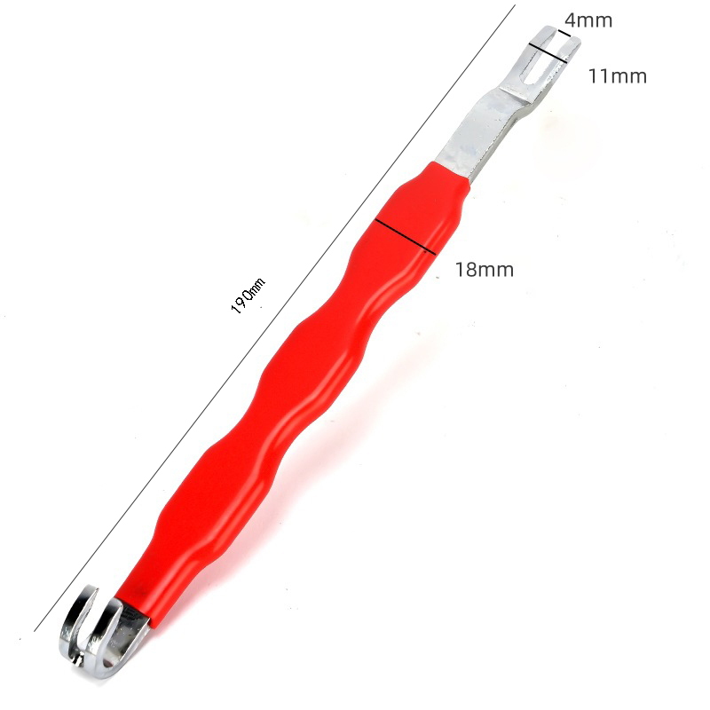 2 Pack Red Electrical Connector Separation Tool for Car Wire Harness Plug Removal and Repair - Image 1