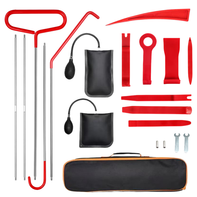 Comprehensive Car Dent Repair and Interior Removal Tool Set with High-Pressure Air Wedge Pumps for Professional Maintenance Efficient Repair Solution for Local Mechanics(L1) - Image 1